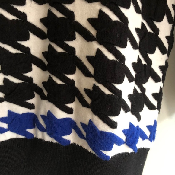 Zara Houndstooth Knit Sweater - Picture 3 of 7